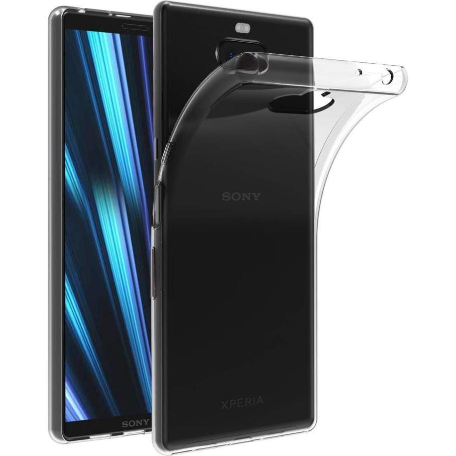 Screenguard Sony Xperia 10 Plus Flexible TPU Clear Case (Sony Xperia 10 Plus), Smartphone Hülle, Transparent