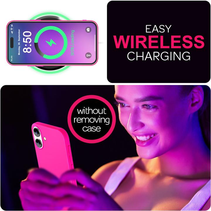 Image du produit Nalia Neon Silicone Cover (Apple iPhone 16)