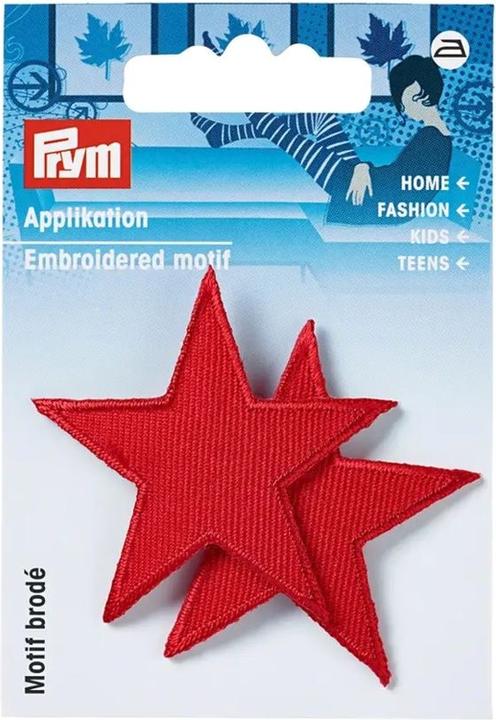 Produktbild Prym Applikation Sterne, jeans hellblau (2 x)