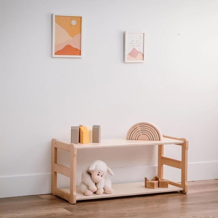 Produktbild Activity Board Waldorf-Atmosphäre, Kinderzimmer, Offenes Regal - Natur