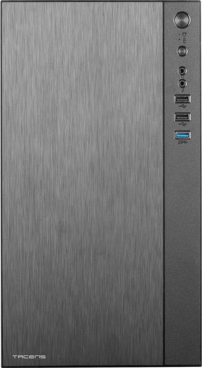 Actual product image Anima Boitier Mini Tour Micro ATX ACX avec alimentation 500W (Noir) (mATX, Mini-ITX)