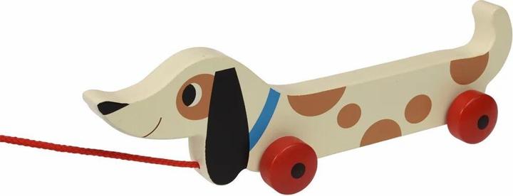 Produktbild Rex London geschicklichkeitsspiele zum nachziehen aus holz kind charlie the sausage dog