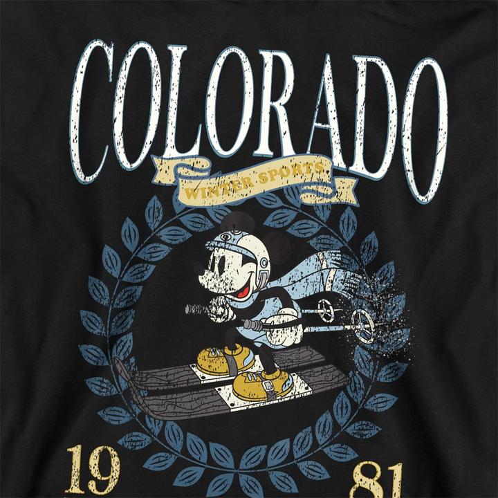 Produktbild Mickey Mouse Colorado Ski Kapuzenpullover meliert (128)