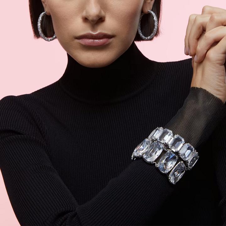 Productafbeelding Swarovski Millenia Creolen Driehoek (Swarovski metaal)