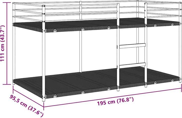 Immagine prodotto vidaXL Magnolia (90 x 190 cm)