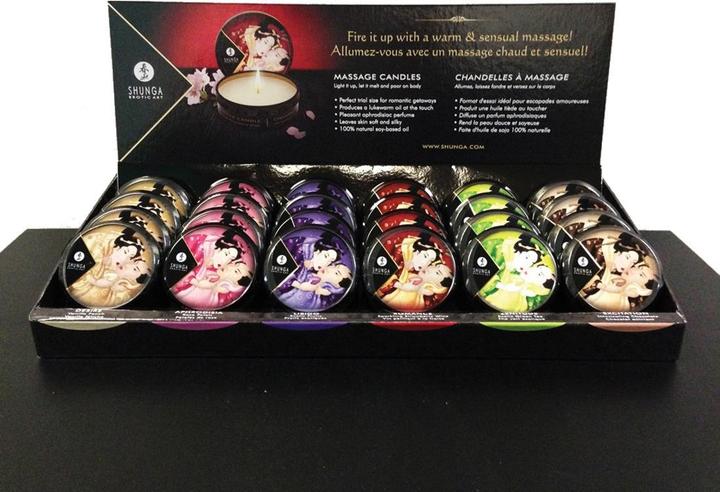 Image du produit Shunga Display Mini Massage Candles (240 ml)