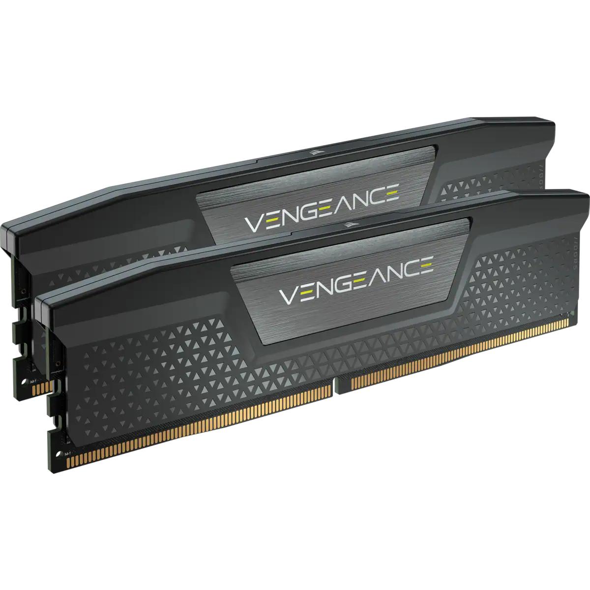 Thumbnail - Corsair Vengeance (2 x 32GB, 6000 MHz, DDR5-RAM, DIMM), RAM, Schwarz
