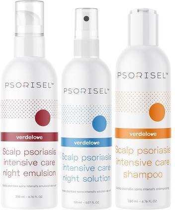 Image du produit Psorisel Kit Psoriasis Emulsion For Scalp Psoriasis 200Ml + Scalp Psoriasis Lotion 150Ml + Shampooing (Set soin capillaire)
