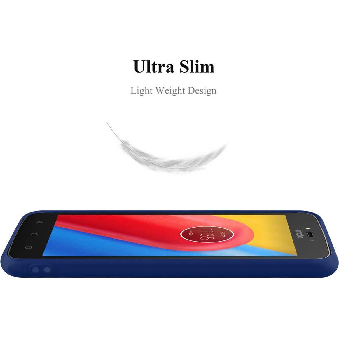 Thumbnail - Cadorabo TPU Candy Cover (Motorola Moto C), Smartphone Hülle, Blau