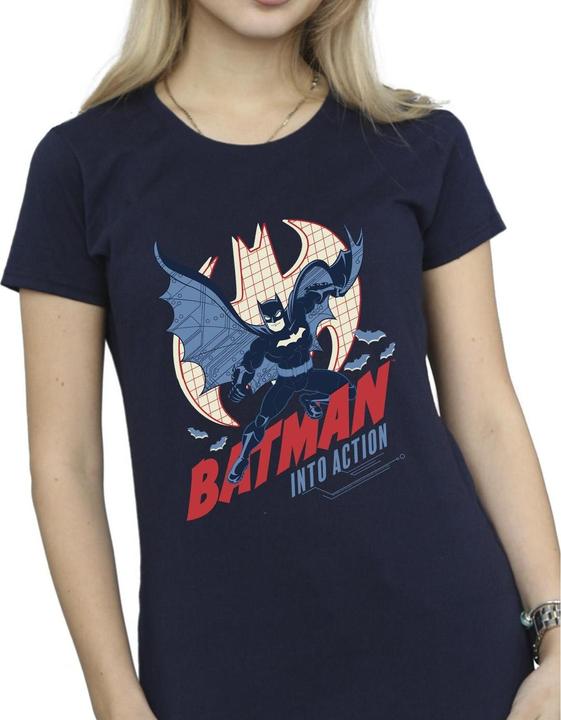Produktbild Batman Into Action TShirt aus Baumwolle (S)
