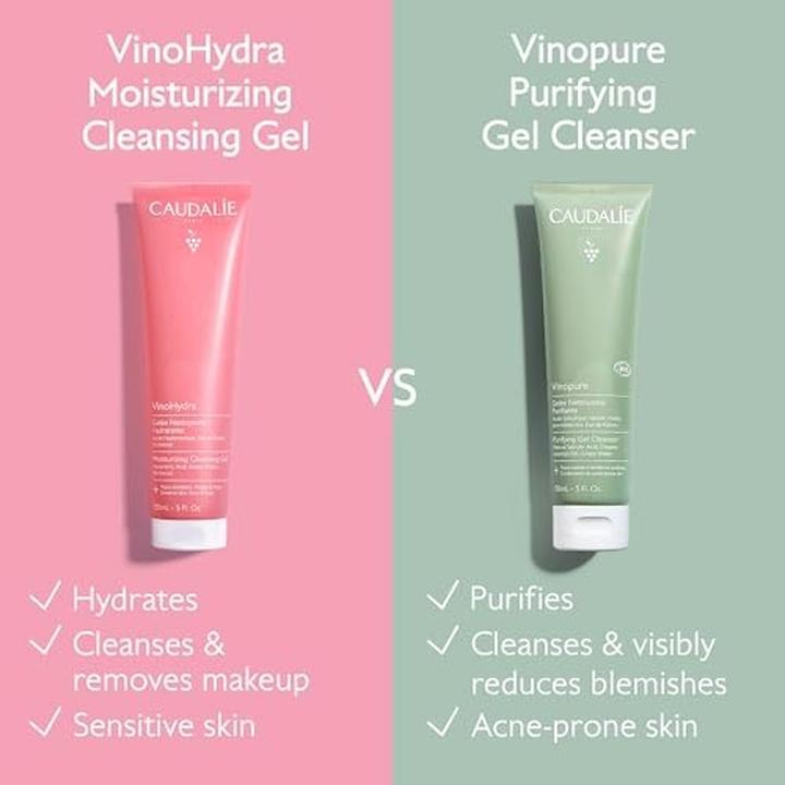 Produktbild Caudalie Vinohydra Moisturizing Cleansing Gel 150ml (Reinigungsgel, 150 ml)