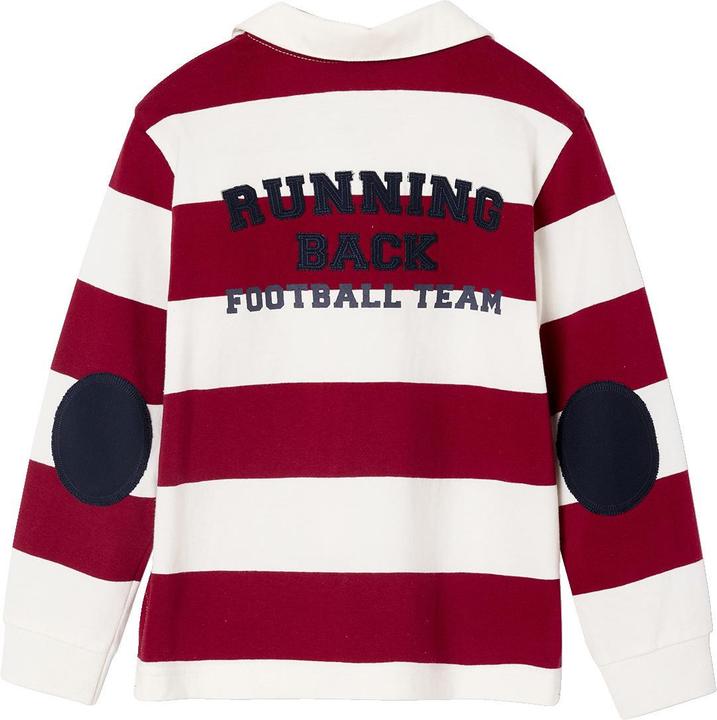 Actual product image Vertbaudet Jungen Poloshirt mit Webstreifen (116)
