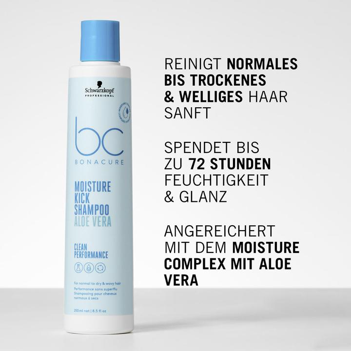 Produktbild Schwarzkopf Professional BC Moisture Kick Shampoo (500 ml, Flüssiges Shampoo)