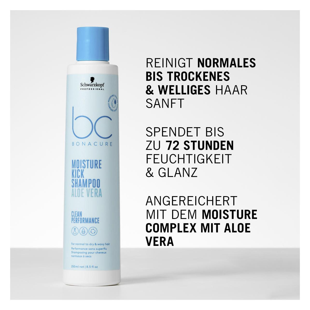 Schwarzkopf BC Moisture Kick - Shampoo Aloe Vera - buy at Galaxus - Galaxus