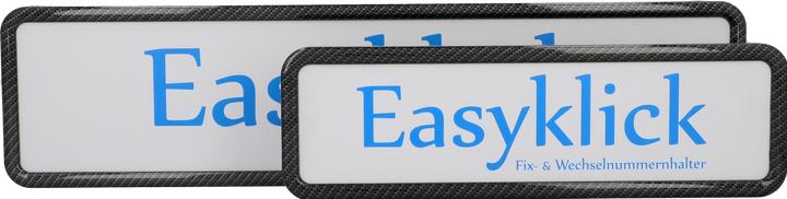 Produktbild Easyklick Kennzeichenhalter (Front + Heck, Langformat)