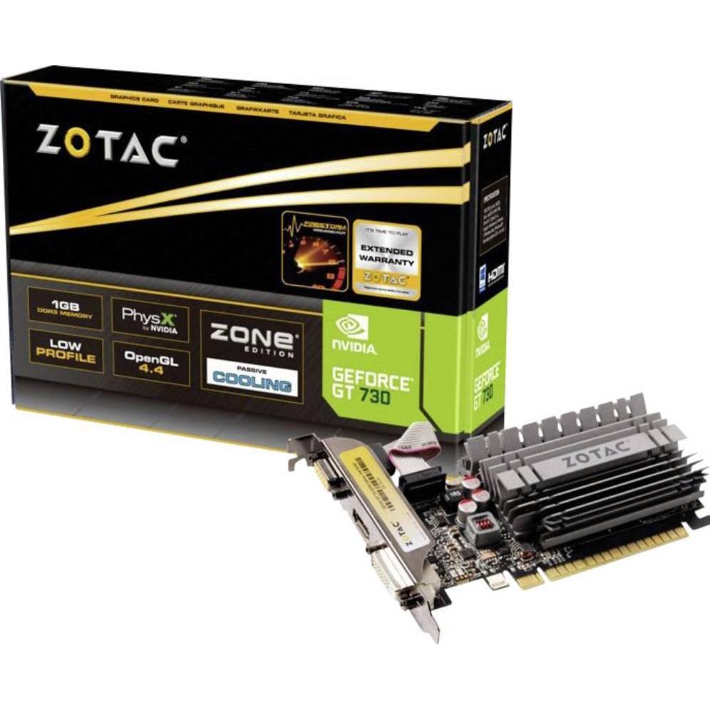 Zotac GeForce GT 730 (2 GB), Grafikkarte