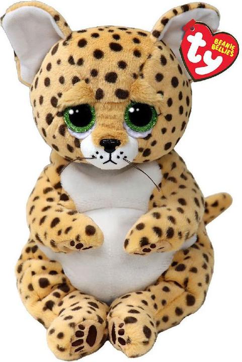 Ty Beanie Babies Bellies Lloyd Leopard Medium (6 cm)