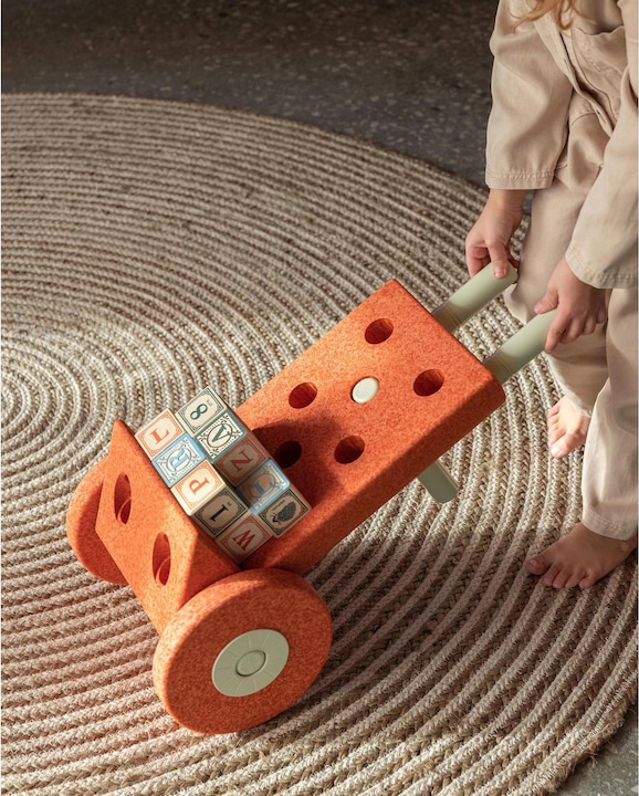 Productafbeelding Modu Dreamer Kit - Zachte blokken- 33 onderdelen - Open Ended speelgoed - Speelgoed 1 -2-3 jaar - Burnt O