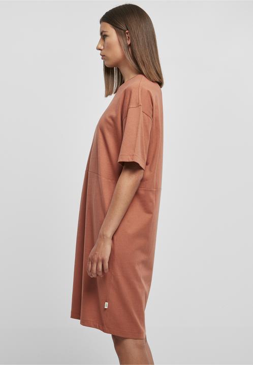 Produktbild Urban Classics Ladies Organic Oversized Slit Tee Dress - 12406 (5XL)