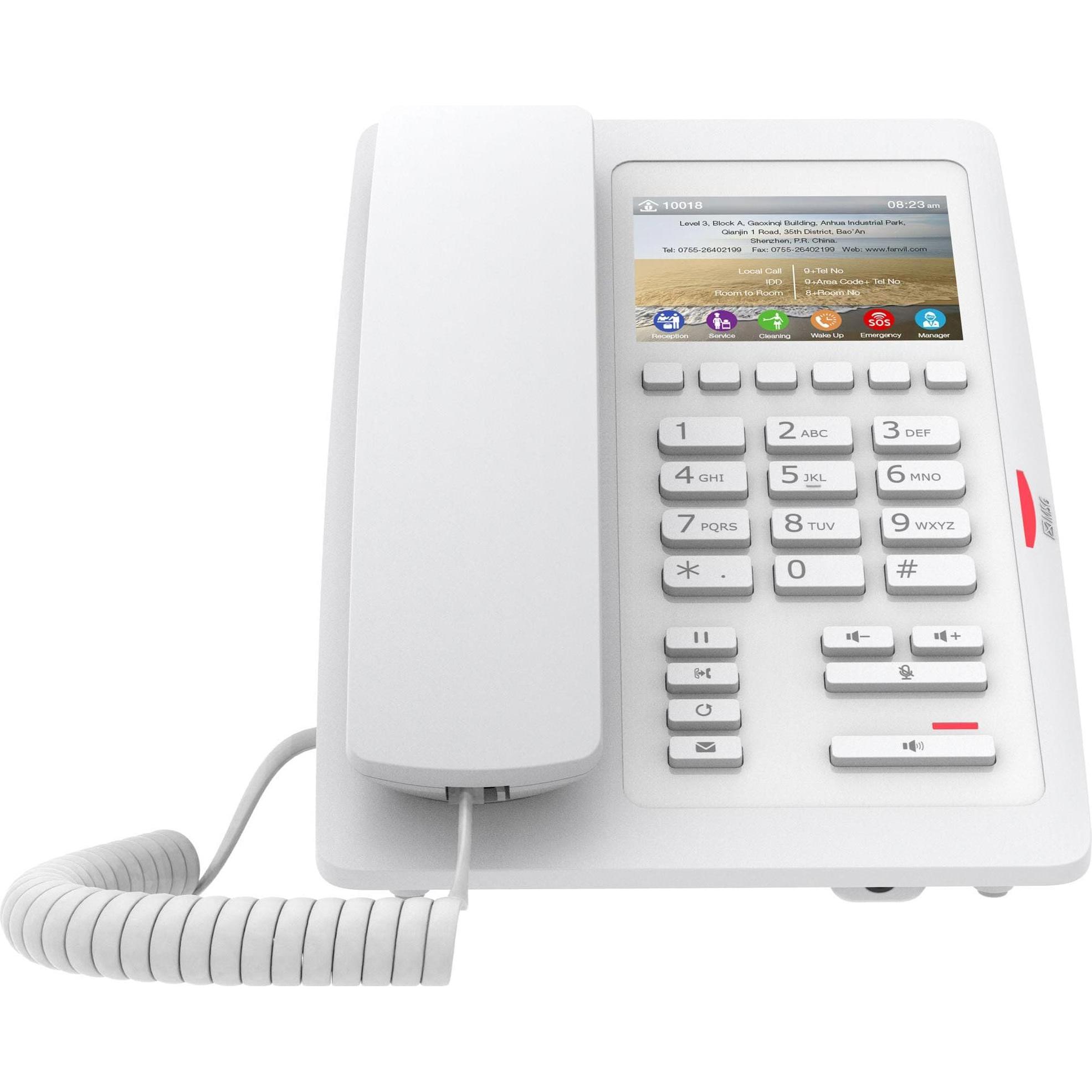 Fanvil Tischtelefon H5 Weiss, Telefon, Weiss