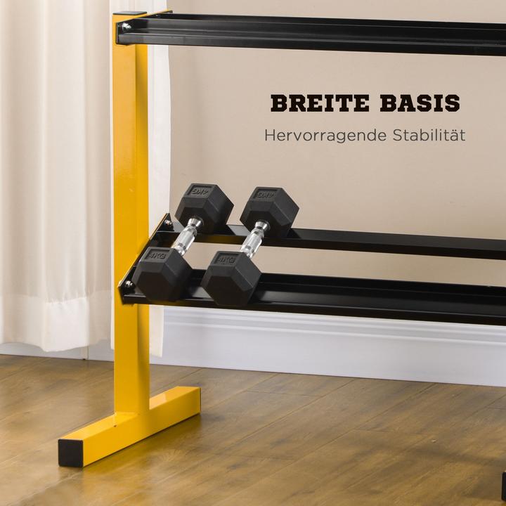 Actual product image SportNow Dumbbell rack with 2 steps