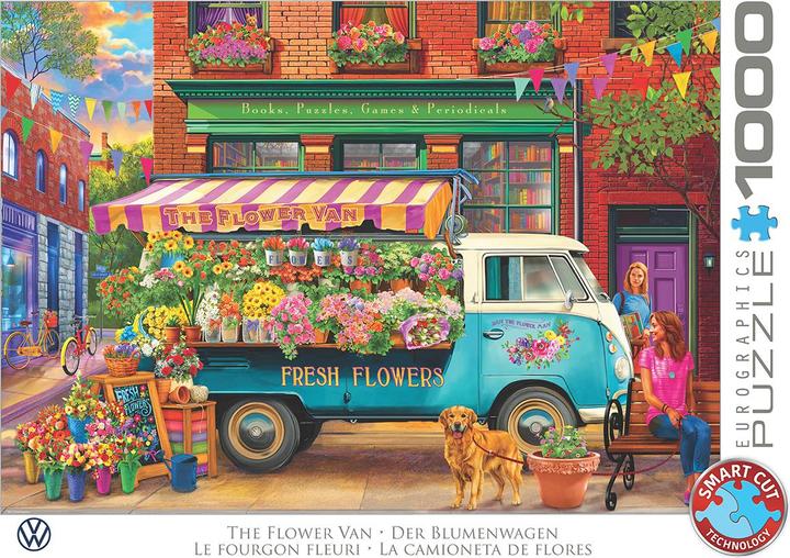 Produktbild Eurographics Der Blumenwagen (1000 Teile)