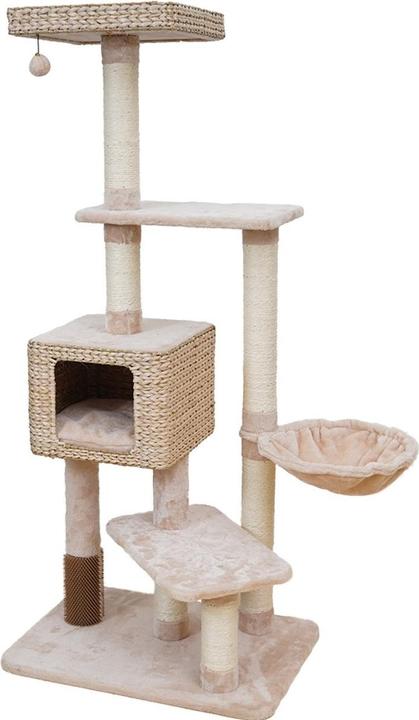 Actual product image EBI Krabpaal Barbados Beige 69 x 49 x 156 cm - Kat (156 cm, Beige)