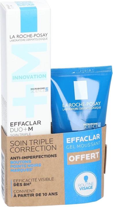 Image du produit La Roche Posay EFFACLAR PACK DUO+ 40ML & GEL MOUSSANT 50ML (Kit de soins du visage)