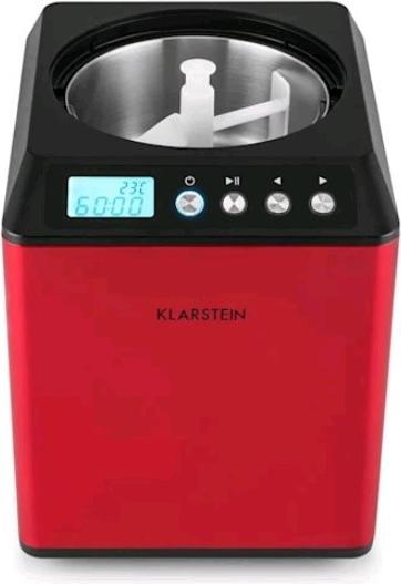 Produktbild Klarstein Vanilla Sky EiscremeMaschine Rot
