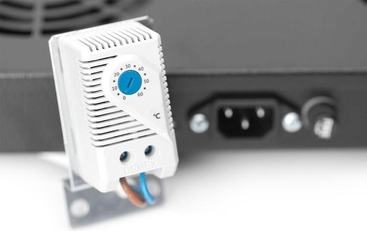 Produktbild Digitus Einschublüfter, 2 Lüfter, SW