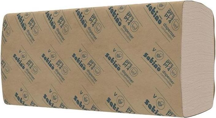 Productafbeelding Wepa Handdoekrol Satino PureSoft 314300 2-laags zacht beige L170xB205cmx.mm (6 x)