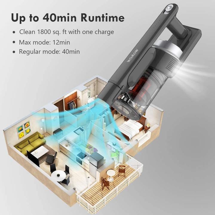 Produktbild Powerology Cordless Home Vacuum With Brushless