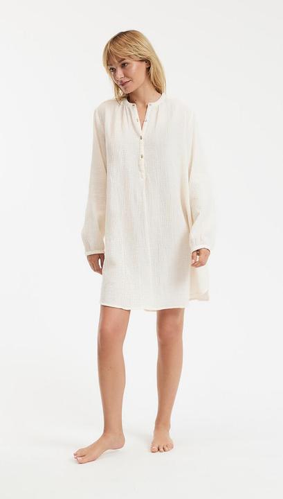 Produktbild La Redoute Collections Nachthemd aus Baumwoll-Musselin (XL)