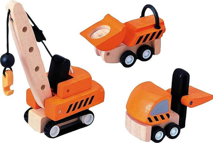 Image du produit Plantoys Pt Plan City Construction Vehicles