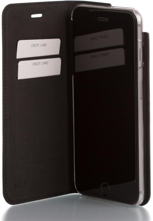 Actual product image Wave BookCase suojakotelo, iPhone 7 Plus / 8 Plus, musta (Apple iPhone 8 Plus)