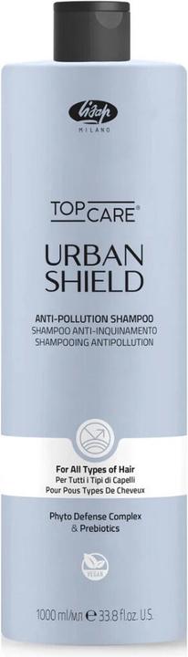 Actual product image Lisap Top Care Urban Shield Antipollution Shampoo 1000 ml (1000 ml, Liquid shampoo)