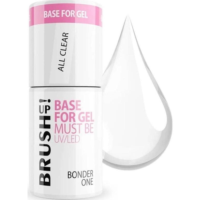 Claresa, Smalto per unghie, Brushup Base Per Gel Must Be Uvled Base Ibrida Per Unghie Sotto Gel Bonder One 5g (Base Coat)