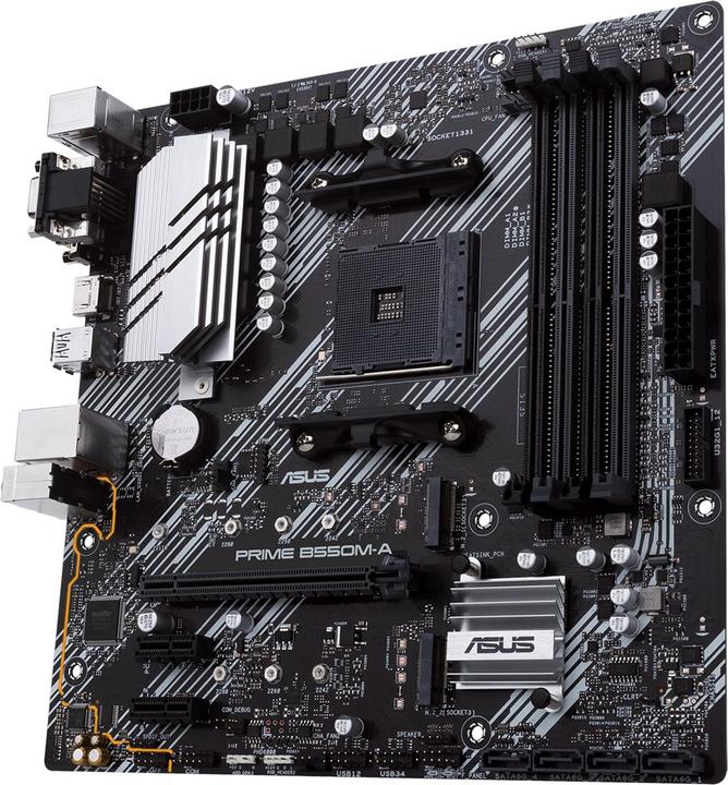 Immagine prodotto ASUS PRIME B550M-A (AM4, AMD B550, mATX)