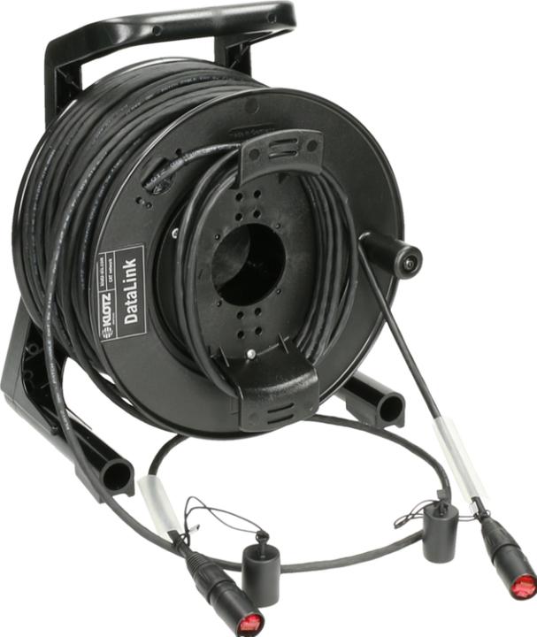 Actual product image Klotz CP5EE1YW50 CAT Drum GT235 50 m UTP cable op haspel (U/FTP, CAT5e, 50 m)