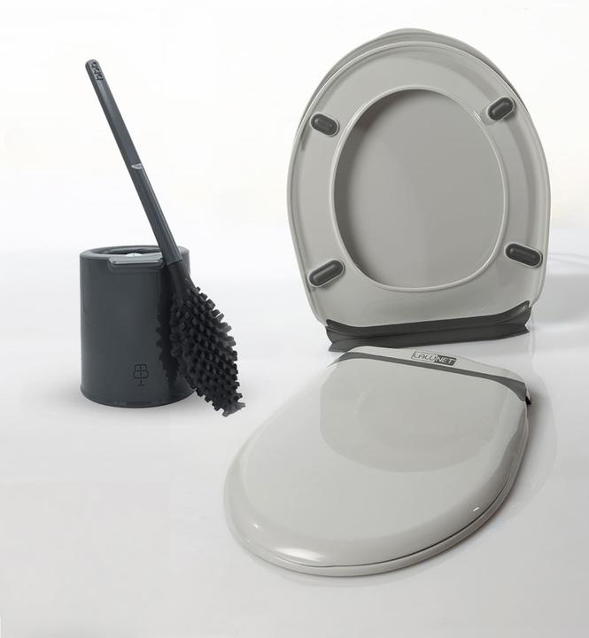 Produktbild Biom Paris Eco Toilettenbürste- "bbb la Brosse" und WC-Sitz "La Lunet" im Set