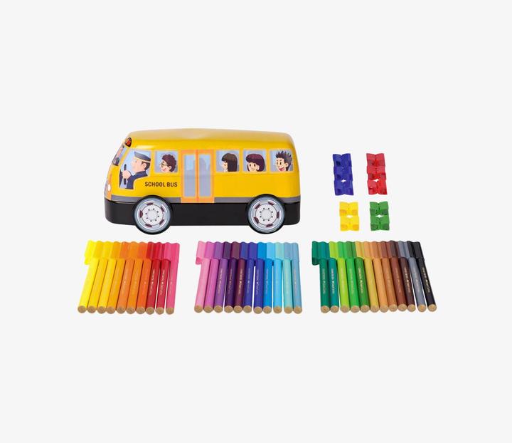 Produktbild Faber-Castell Connector Schulbus (Mehrfarbig, 43 x)