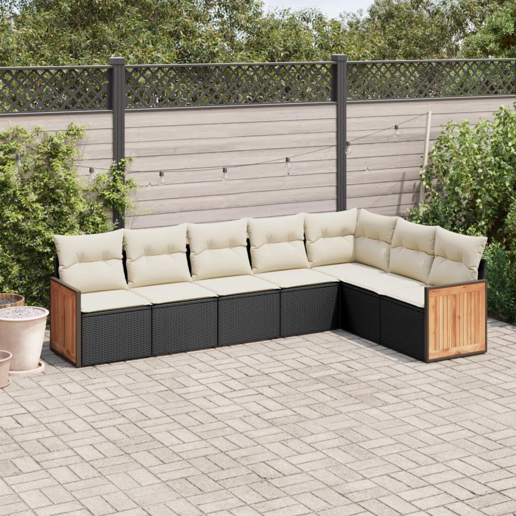 Thumbnail - VidaXL, Gartenlounge, 10-tlg. Garten-Lounge-Set mit Kissen