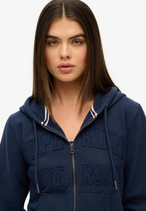 Produktbild Superdry Kurzes Athletic Essentials Hoodie mit Reissverschluss (12XL)