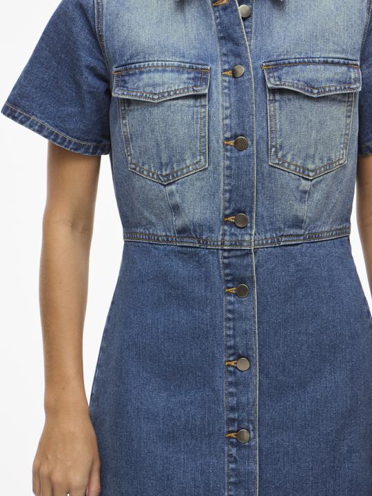 Produktbild Vila VIROMA Kurzärmeliges Jeanskleid (34)