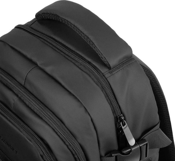 Actual product image Wozinsky WPW-20L Reiserucksack mit Laptopfach, 40 x 20 x 25 cm, für Gepäckaufbewahrung – Schwarz (20 l)