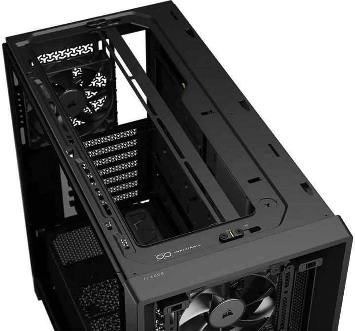 Actual product image Corsair Frame 4000D Wood RS Modular Mid-Tower (ATX, mATX, Mini-ITX)