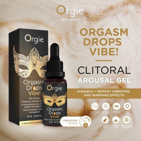 Productafbeelding Orgie Orgasme Drops Vibe! (15 ml)