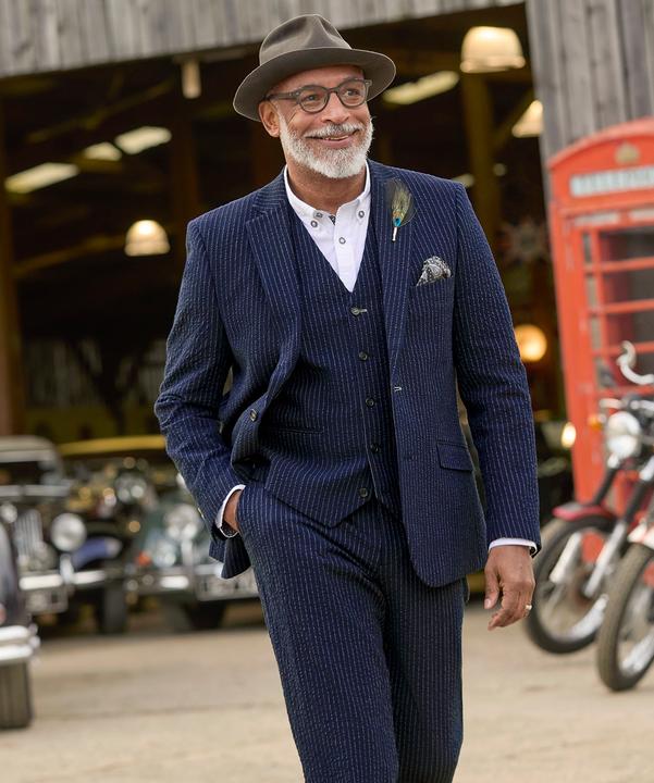 Produktbild Joe Browns Pinstripe Seersucker Suit Blazer (52)