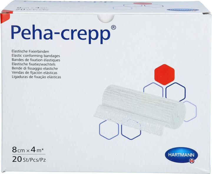 Actual product image IVF Hartmann Kreppbinde 4mx8cm weiss