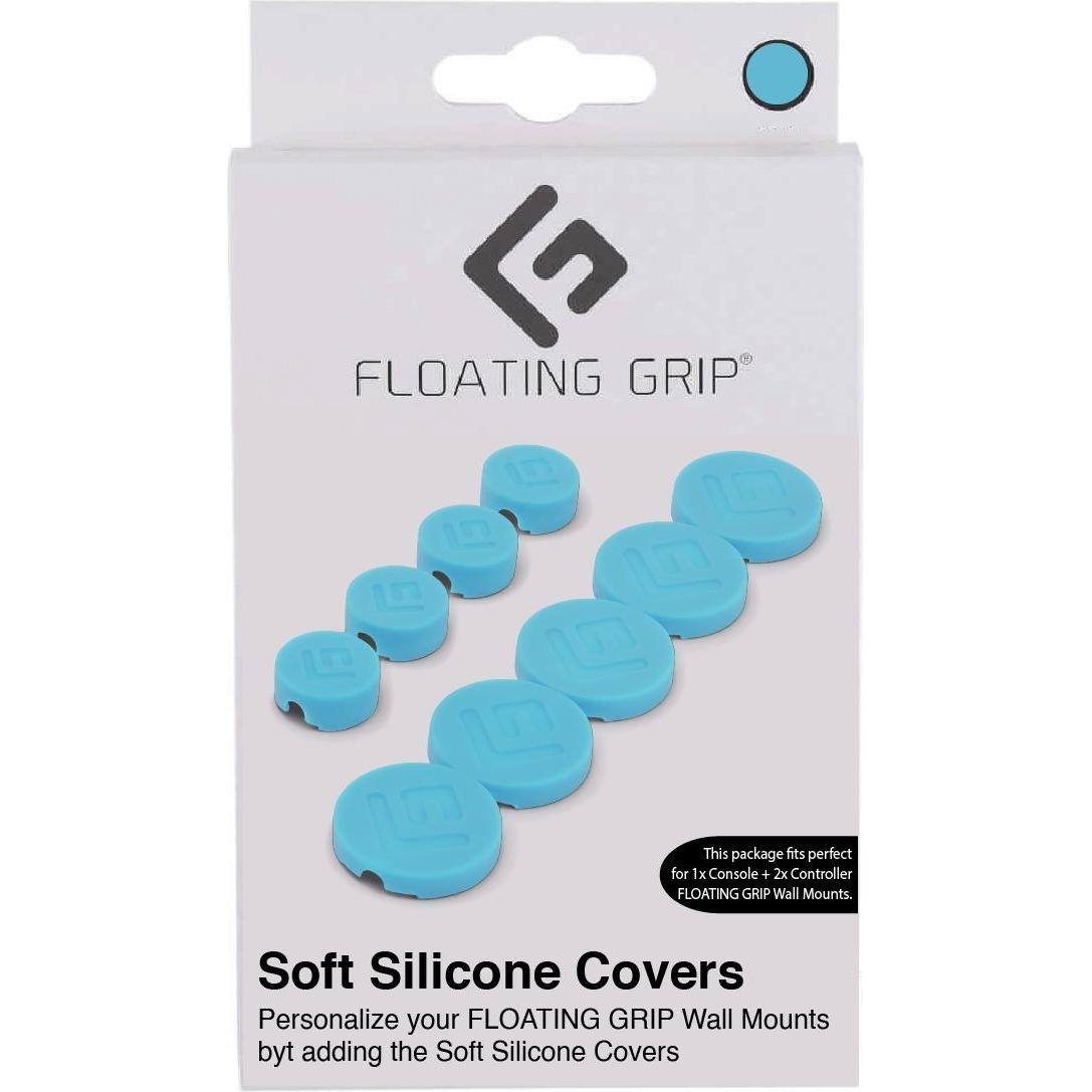 Floating Grip Wall Mount Covers (Turquoise), Gaming Controller Zubehör, Türkis